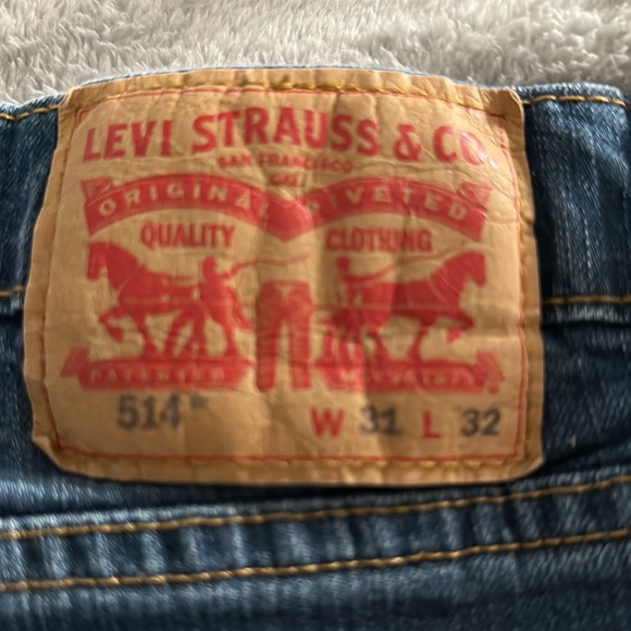 Levi’s 514 Waist 31 Length 32 - Picture 3 of 3